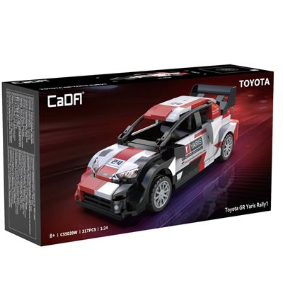 CADA TOYOTA GR YARIS RALLY1 324 PARÇA BLOCK OYUNCAK