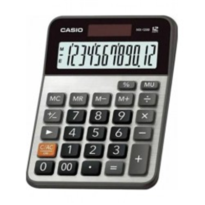 CASIO HESAP MAKİNESİ 12 HANE (AX-120B)