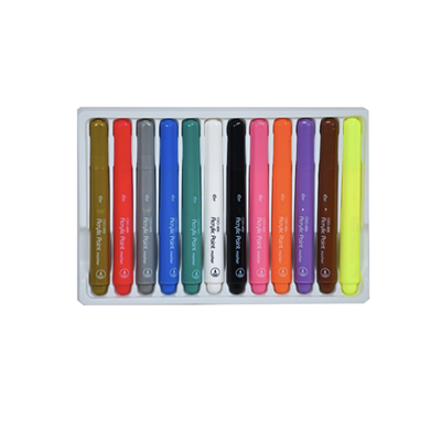 Cengo 12 Li Set Akrilik Kalem Brush Tip 