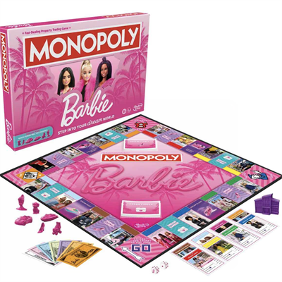 Ceren Monopoly Y Barbie Kutu Oyunu