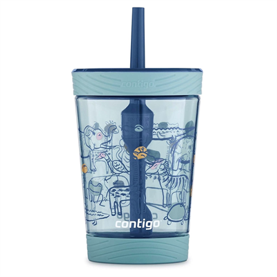 Contigo Matara Kids Spill Proof Tumbler Pipetli Bardak Agave 414 ml