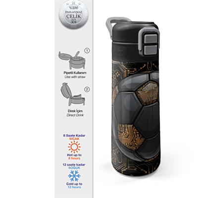 CORAL HIGH ÇELİK TERMOS 500 ML