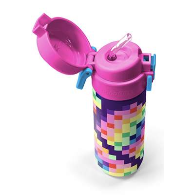 Coral High 38108 Pixel Kalp Desenli Çelik Termos 500 ml 