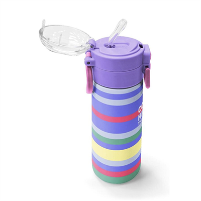 Coral High Renkli Çizgili Çelik Termos 500 ml 