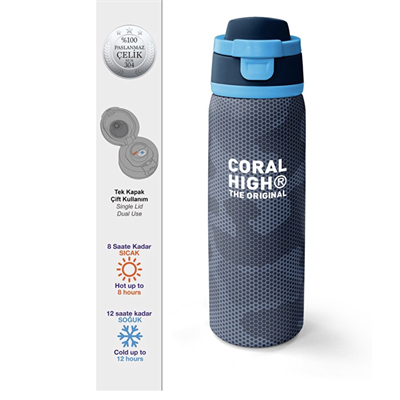 Coral High ÇELİK TERMOS 800 ML 