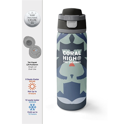 Coral High ÇELİK TERMOS 800 ML 