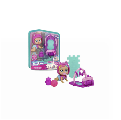 Cry Babies Play Time Mini Bebek ve Gym 
