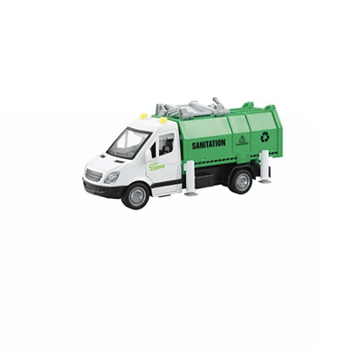 Ctoys 1:16 Işıklı Çöp Konteyner Aracı 