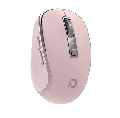 Daxi MX-500 Pembe 3200 DPI Bluetooth Kablosuz Sessiz Mouse 