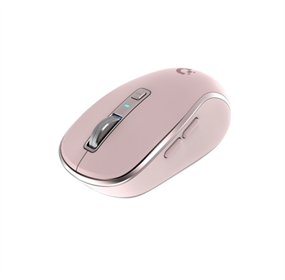 Daxi MX-500 Pembe 3200 DPI Bluetooth Kablosuz Sessiz Mouse 
