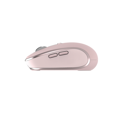 Daxi MX-500 Pembe 3200 DPI Bluetooth Kablosuz Sessiz Mouse 