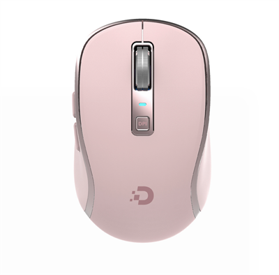 Daxi MX-500 Pembe 3200 DPI Bluetooth Kablosuz Sessiz Mouse 