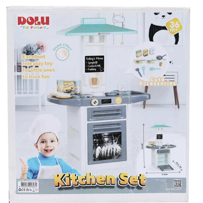 Dolu 2606 Oyuncak Mutfak Seti Mini Şef Eğlencesi