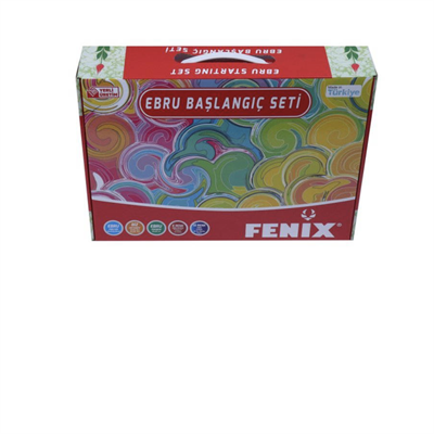 Fenix Ebru Başlangıç Seti FN85A4 - Ebru Sanatı İçin Başlangıç