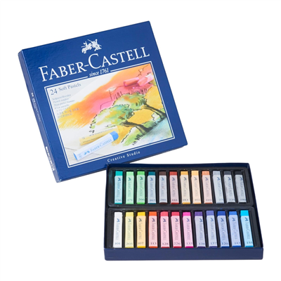 FABER CASTEL TOZ PASTEL BOYA 24 LU