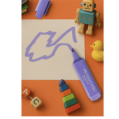 Faber-Castell Fosforlu Kalem Pastel 4lü Set