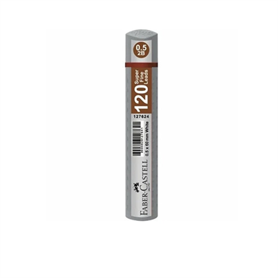 Faber-Castell Grip Min 120 Li 0.5 mm 2B Kalem Ucu 120 li 