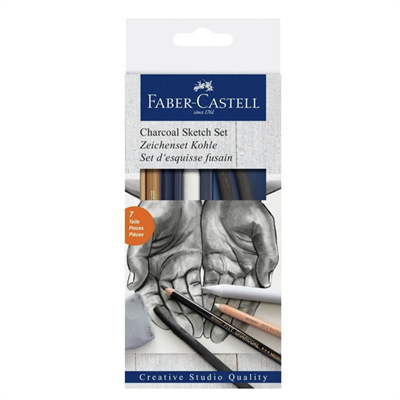 Faber-Castell Kömür Sketch Seti 