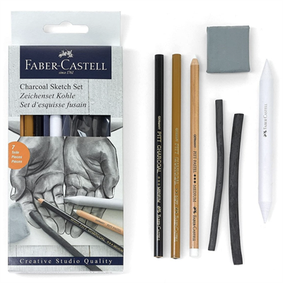 Faber-Castell Kömür Sketch Seti 