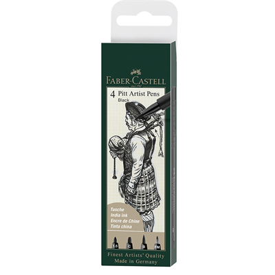 Faber-Castell Pitt Artist Pen 4 Lü 