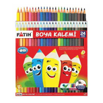 FATİH KURU BOYA 24 RENK 33225 TAM BOY