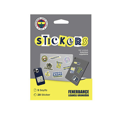 Fenerbahçe Gri Sticker