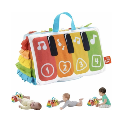 Fisher-Price Işıklı Müzikli Yumuşak Piyano 