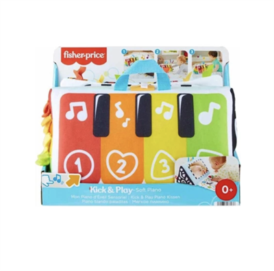 Fisher-Price Işıklı Müzikli Yumuşak Piyano 