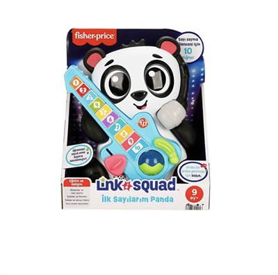 Fisher-Price Link Squad İlk Sayılarım Panda Eğitici Oyuncak 