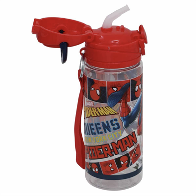 Otto 42529 Spider-Man Pipetli Plastik Matara 500 ml