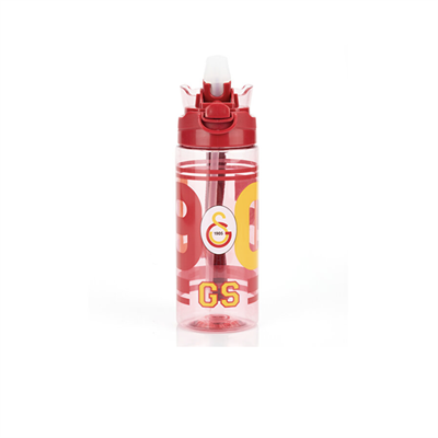 Galatasaray Aslan 500 ml Pipetli Plastik Matara 
