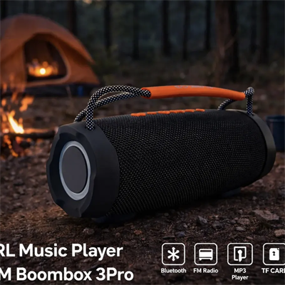 GLRTECH Boombox Pro3 Müzik Çalar FM Radyo Bluetooth Hoparlör