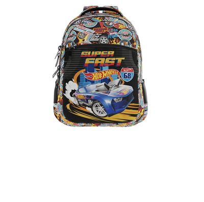 Hot Wheels Okul Çantası 3073 Hızlı ve Eğlenceli Sırt Çantası