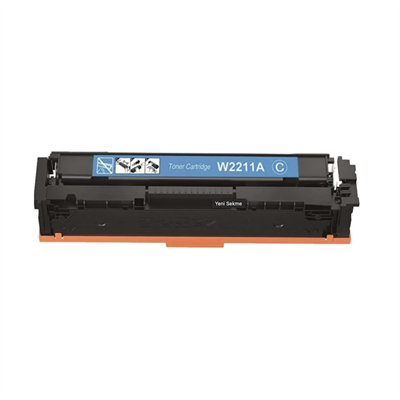HP 207A W2211 Çipli Cyan Muadil Toner