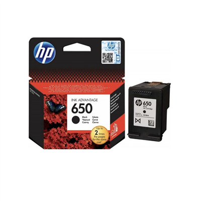 HP 650-CZ101AE BK Kartuş Siyah