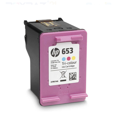 HP 653-3YM74AE CMY Kartuş Renkli