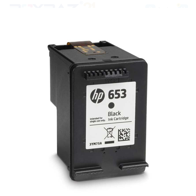 HP 653-3YM75AE BK Kartuş Siyah