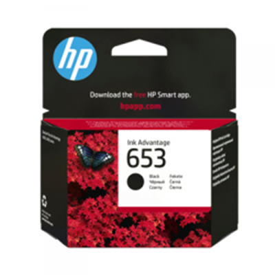 HP 653-3YM75AE BK Kartuş Siyah