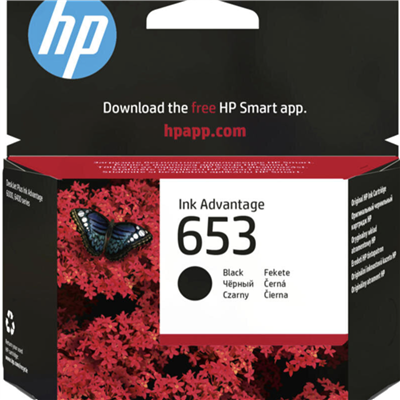 HP 653-3YM75AE BK Kartuş Siyah