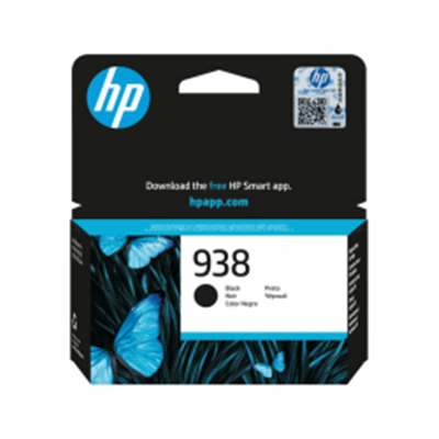 HP 938/4S6X8PE BK Mürekkep Kartuş Siyah