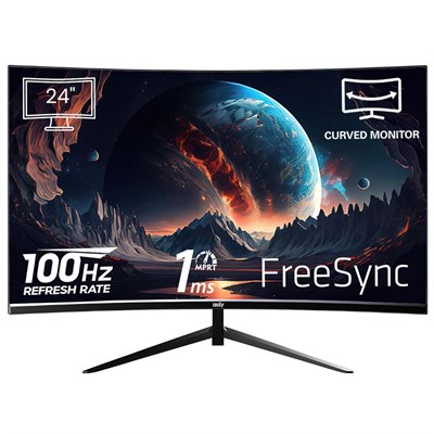 İZOLY VORTEX 2456 24 INC 100HZ 1 MS FHD 16.7M LED R1650 CURVED MONİTÖR