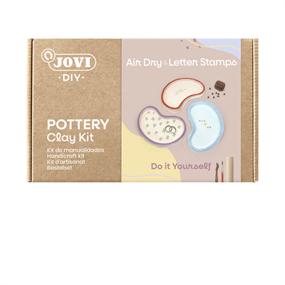 Jovi 2706 Seramik Hamuru Letter Stamp Kiti Yazı Baskı Seti
