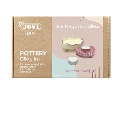 Jovi 2707 Seramik Hamuru Candles Kiti Mum Yapım Seti