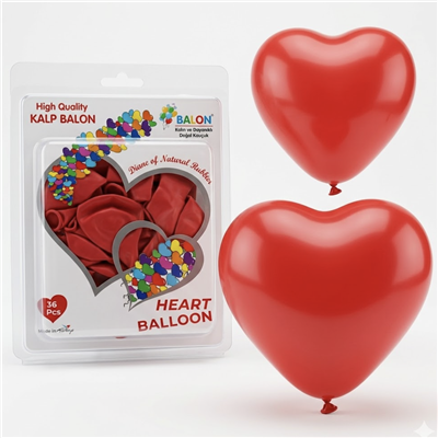 ATOM BALON Kalıp Baskısız Balon Parti Süsü Organizasyon IEP004455