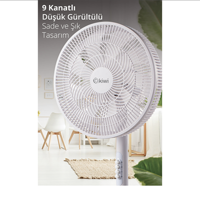 Kiwi KFAN 7627 Elektrikli Fan Soğutucu 40 cm