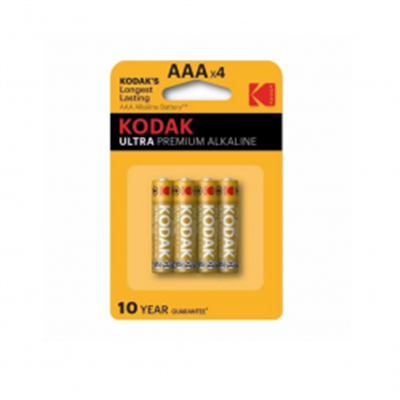 KODAK 4 ADET ULTRA PREMİUM ALKALİN İNCE PİL-AAA