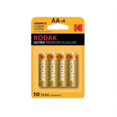 KODAK 4 ADET ULTRA PREMİUM ALKALİN KALEM PİL-AA