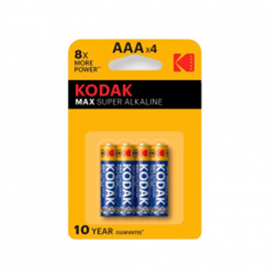Kodak MAX 4 Adet AAA ince pil