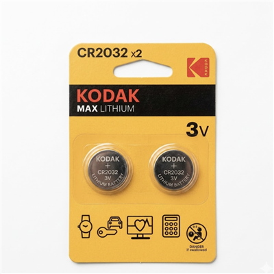 KODAK 2 ADET CR2032 ULTRA LİTYUM PARA PİL