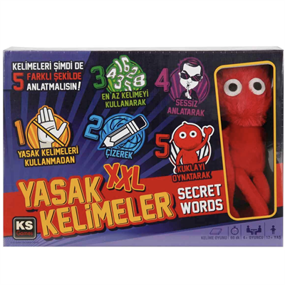 KS Games Yasak Kelimeler Xxl Aile Kutu Oyunu